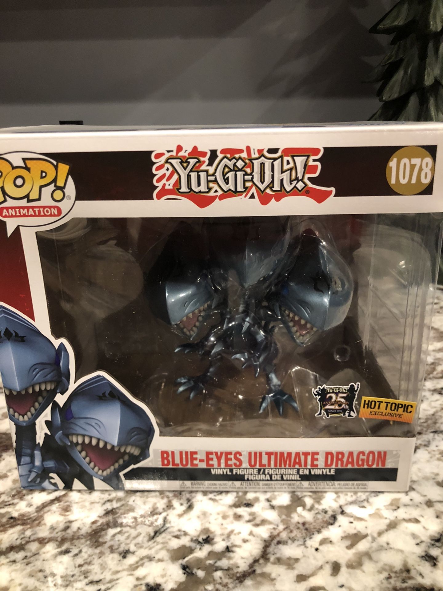 Yu Gi Oh Blue Eyes Ultimate Dragon Hot Topic Exclusive Funko Pop