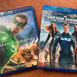 Marvel/DC Superhero Movies Blu-ray