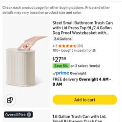 Bote De Basura Chico