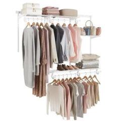 New Everbilt 7 ft. - 10 ft. Regular Duty Closet Organizer Kit