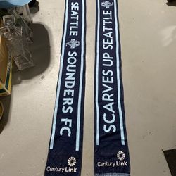 Seattle Sounders FC Fan Scarves – Set of 2 – CenturyLink