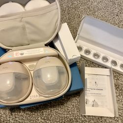 eufy Security Heated Wearable Breast Pump S1 Pro, Slim Hands-Free with Industry-Leading HeatFlow Tech, Wireless Charging Case, App-Controlled OptiRhyt