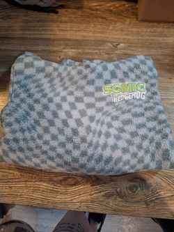 Sonic hoodie boys size 12