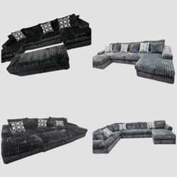 Brand NEW SECTIONAL Sofa CHAISE Lounge  COUCHES 