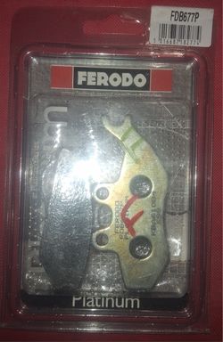 FDB677P OEM Ferodo Platinum Front Brake Pads for Aprilia RS50 1(contact info removed)