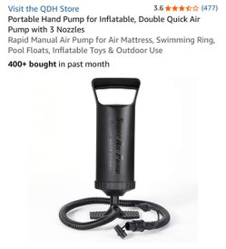 Portable hand pump