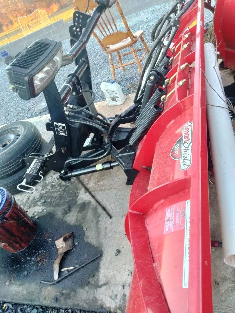 Boss Snow Plow In great Condition I Just Used Four Times Asking For $3,600 or Best Offer