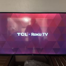 TCL ROKU 49” Smart TV *Read*