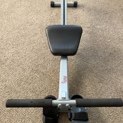 Sunny Health Compact Rowing Machine 