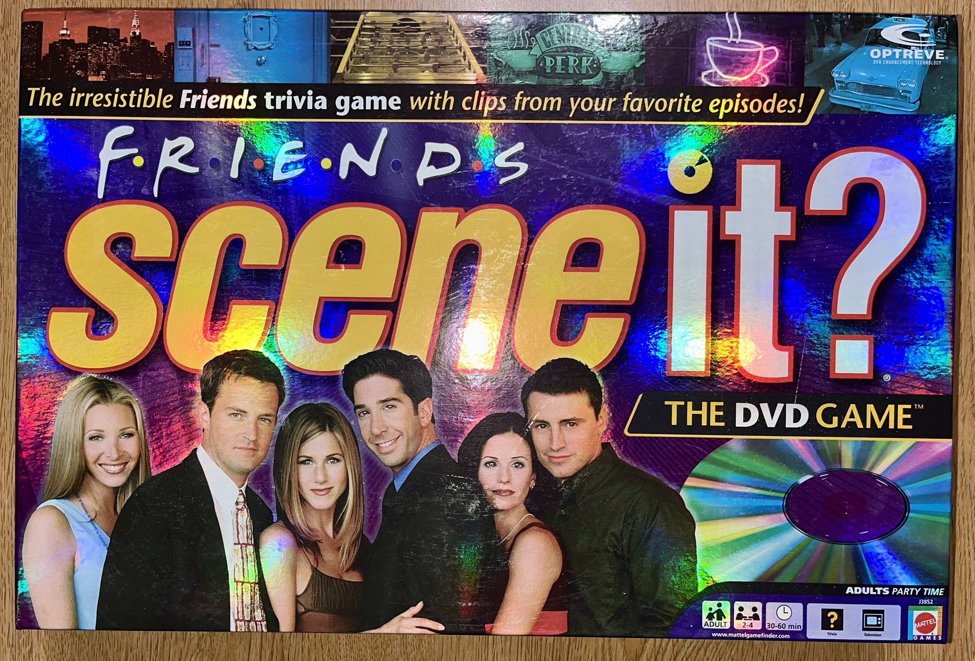 Mattel Friends Scene It? The DVD Game - NEW IN PERFECT CONDITION BUT UNSEALED