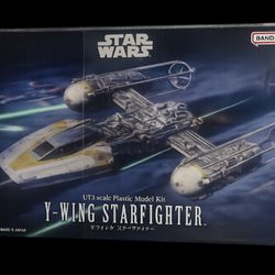 Star Wars Y-Wing Starfighter Model Kit 1/72 Bandai – New Sealed