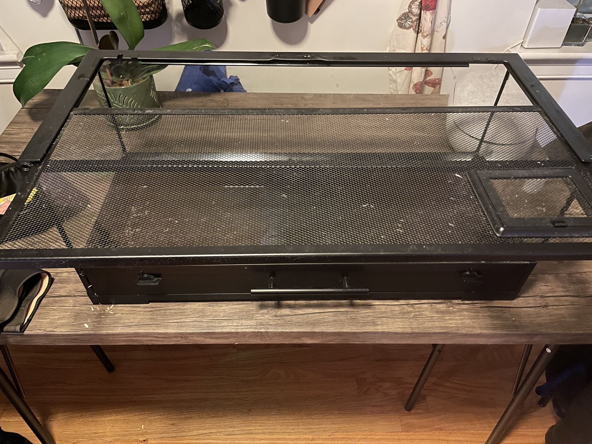 20 gallon easy clean reptile tank