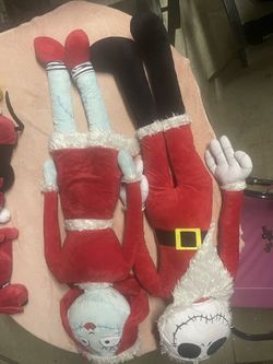 Nightmare Before Christmas Set 4 Ft Tall!