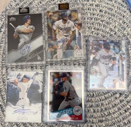 Dodgers Baseball Card Lot- $120 OBO