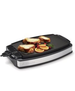 Reversible Grill/Griddle (Stainless Steel)