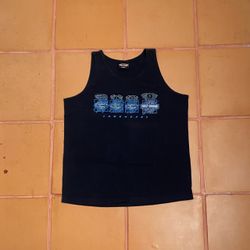 Harley Davidson vintage 1995 single stitch eagle Alaska tank top size large