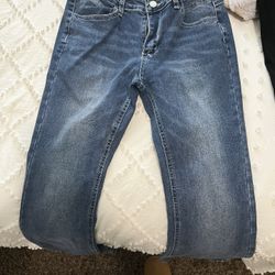 Flared Denim Jeans