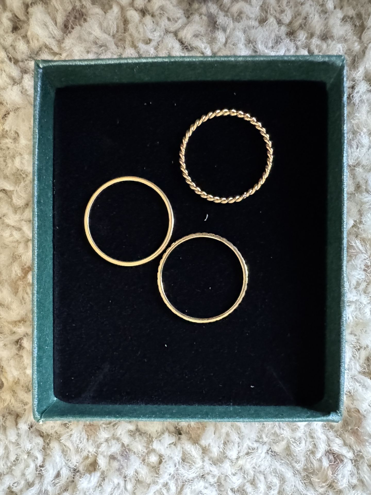Rings - Gold - Set Of 3