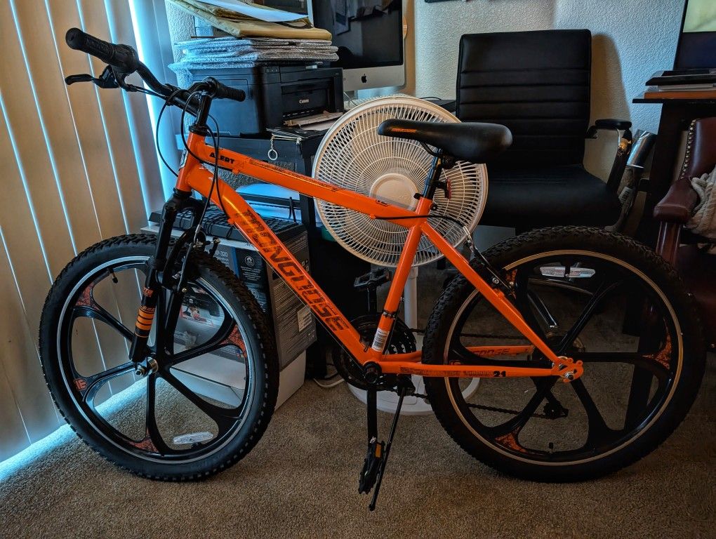 Mongoose Alert Mag Wheel Bike β 24β Wheels β 7 Speed β Orange