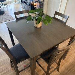 Grey Dining Table With Chairs