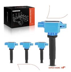NEW OPEN BOX A-Premium (Blue) Engine Ignition Coil Pack Compatible with Mazda
