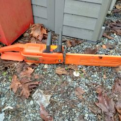 Chainsaw, Electric, Very Strong, Cuts Good,$ 60