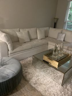 Cream Sectional L Shape