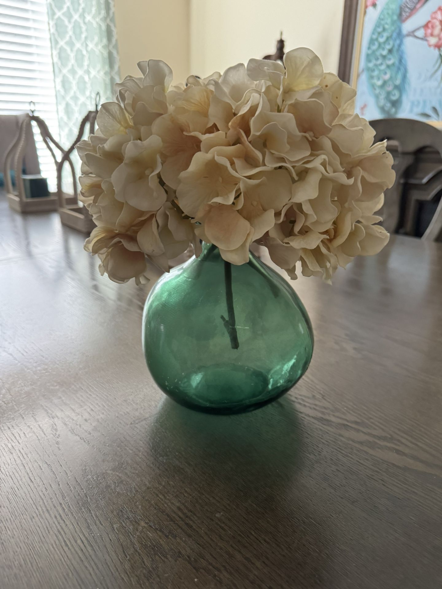 Vase With Fake Flowers