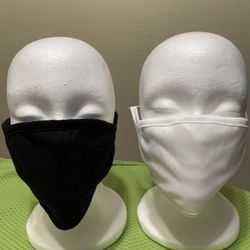 White And Black Face Masks 200 Pieces