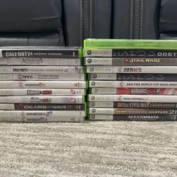 Xbox 360 Games – Call of Duty / Halo / Sports / More –  Bundle