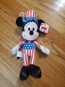 New Patriotic Mickey Mouse Plush Toy