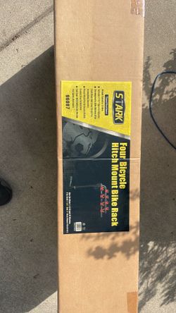 4-Bike bike rack. Hitch mount. NIB