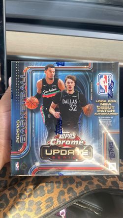 2025/26 Topps NBA Chrome Update Series Mega