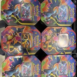 Pokemon Mega Charizard Ex Tin Sealed