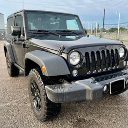2017 Jeep Wrangler Willys We Finance 