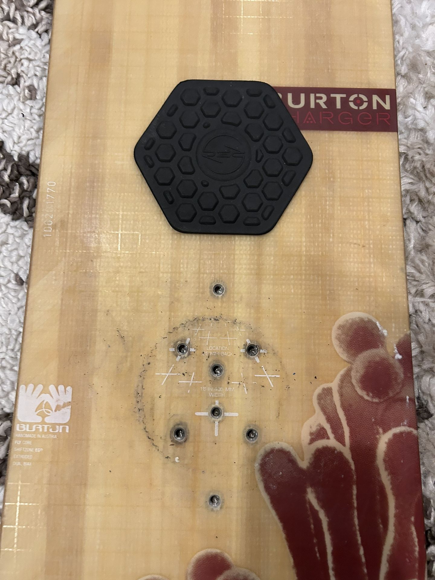 BURTON charger 142 レディース ビンディング付 Burton Charger Snowboard 142 cm