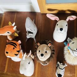 Target Pillow Fort Animal Heads Wall Decor