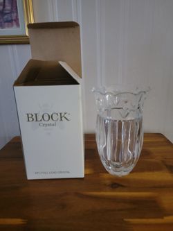  Crystal Tulip Vase 