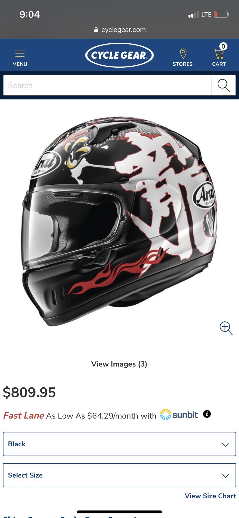 Motorcycle Helmet Arai