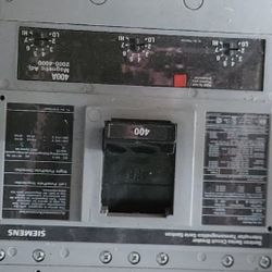 Siemens ITE HJXD63B400  3 Pole 400 Amp 600V