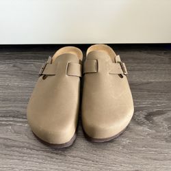 New Suede Clogs 