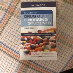 Mosby’s Drug Guide For Nursing Students