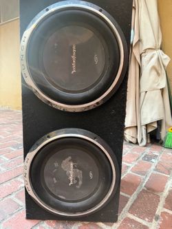 Rockford Fosgate Punch Dual Subwoofer Box