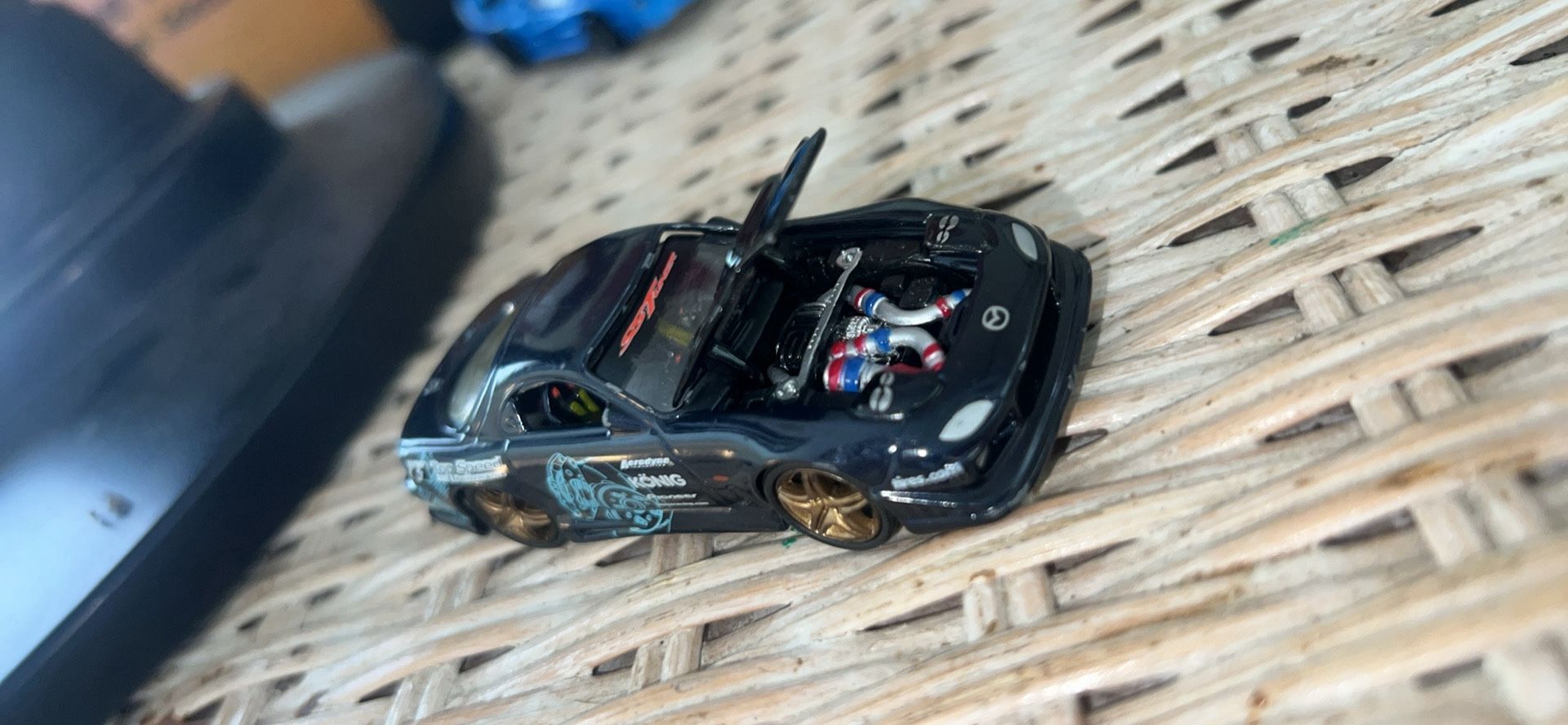 🏁2006 Muscle Machines '97 Mazda Rx-7 Hot Wheels🏁