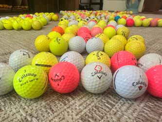 390 Golf Balls - premium neon & soft balls mix