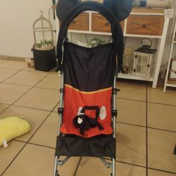 Mickie Mouse Umbrella Baby Stroller 