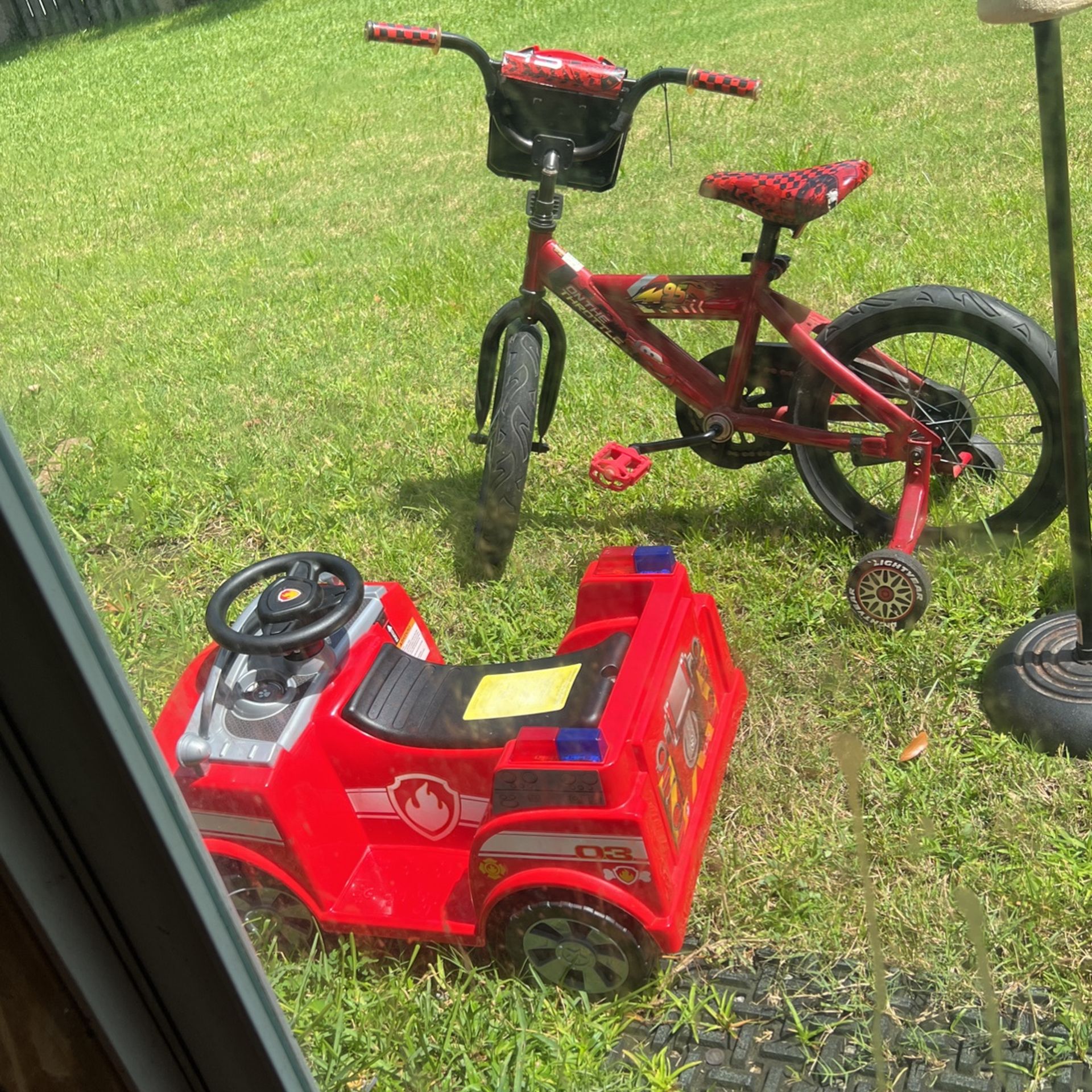 Bike and Power wheel