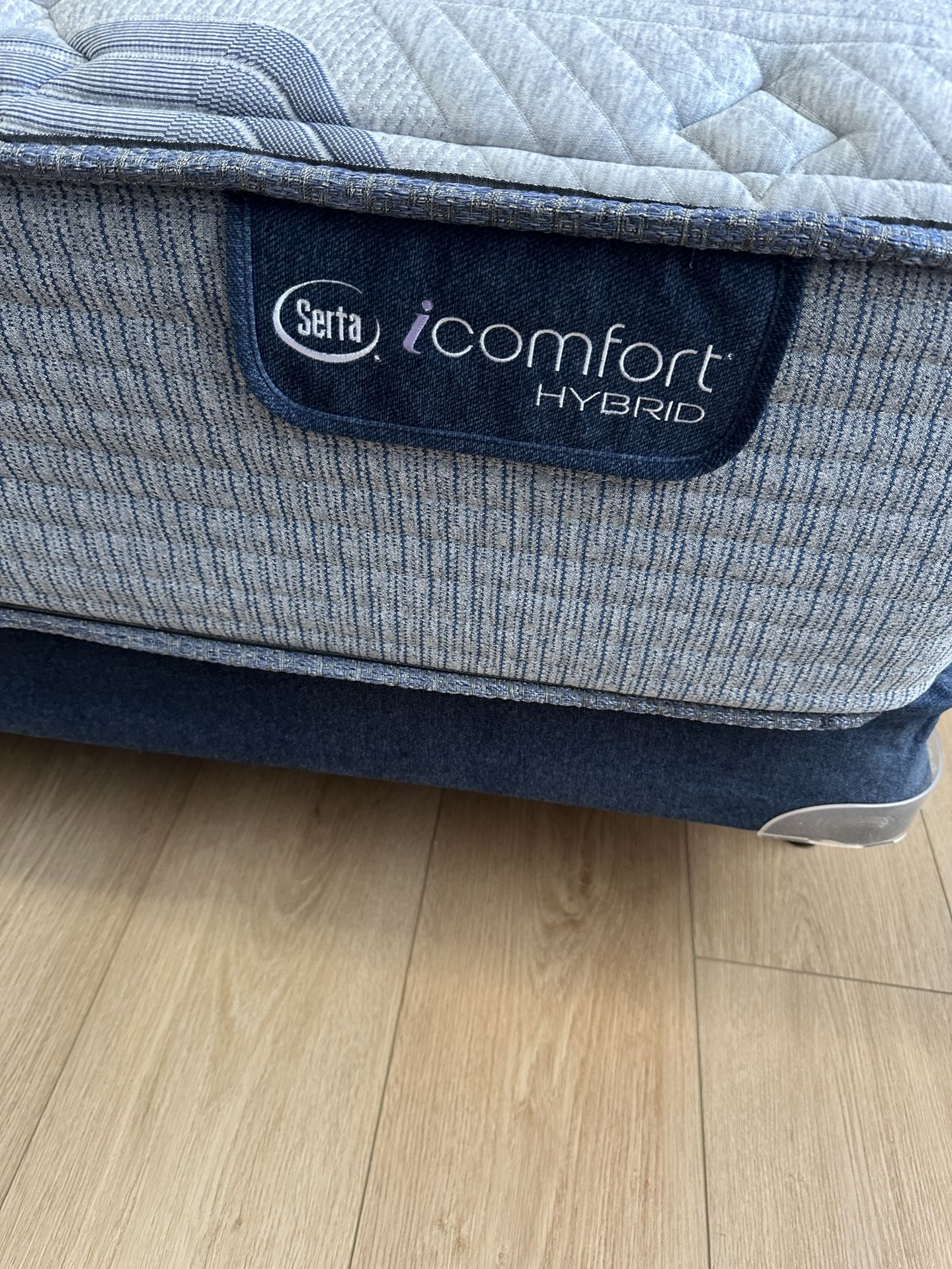 Icomfort Twin Bed With Frame And Box Springs