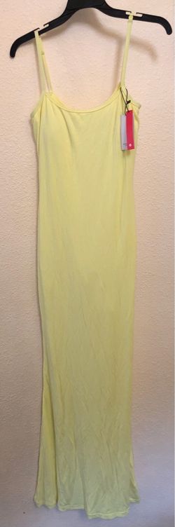 Popilush Yellow Ribbed Modal Top