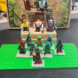 Lego Teenage Mutant Ninja Turtles Minifigures - Sold Individually